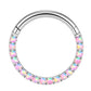 pink opal septum ring 