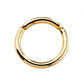 14K Gold klappbares Segment Hoop Knorpel Ohrring 16G Septum Ring