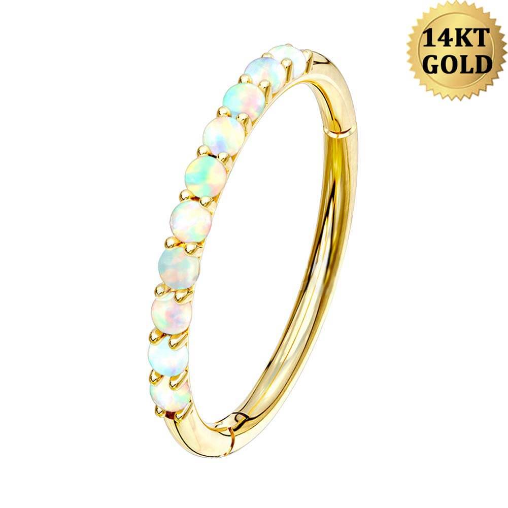 cartilage earring gold hoop