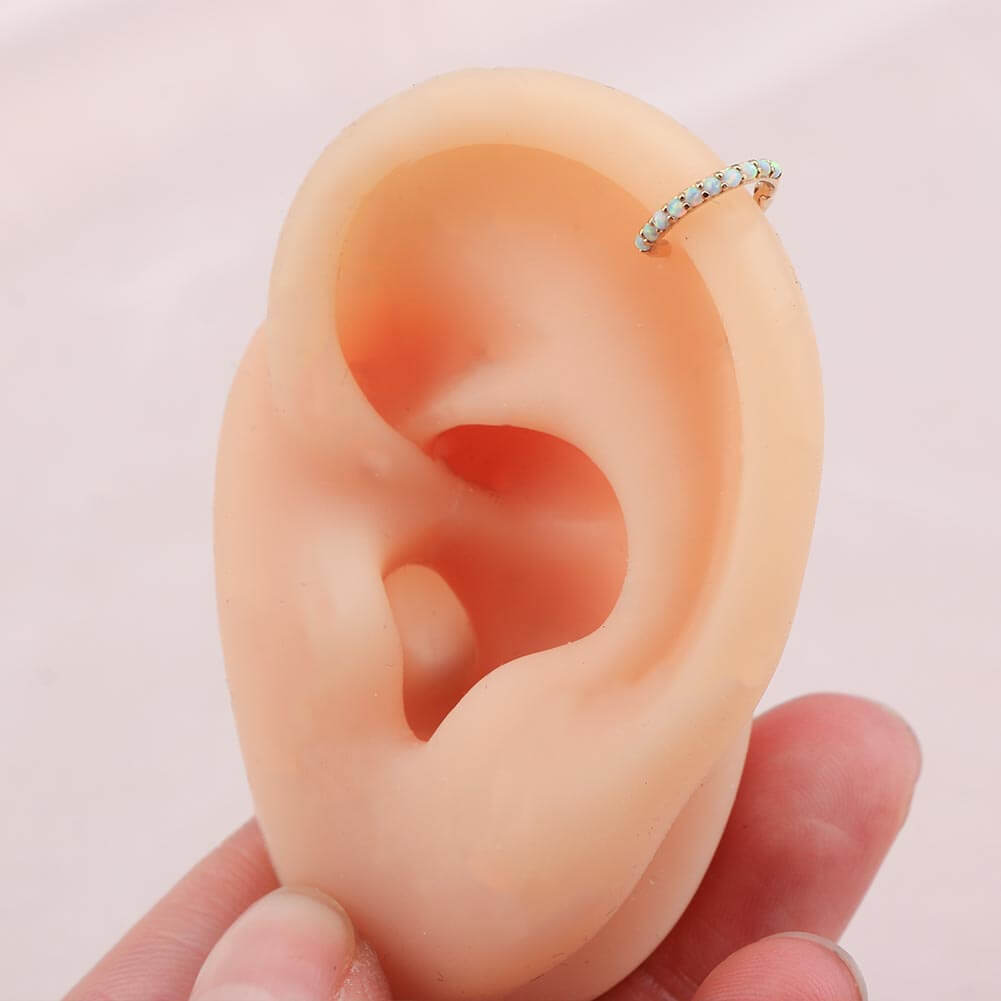 cartilage earring gold hoop