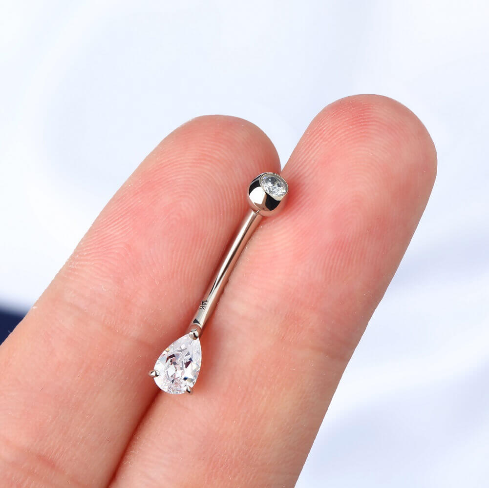 14 gauge belly button ring  - OUFER BODY JEWELRY