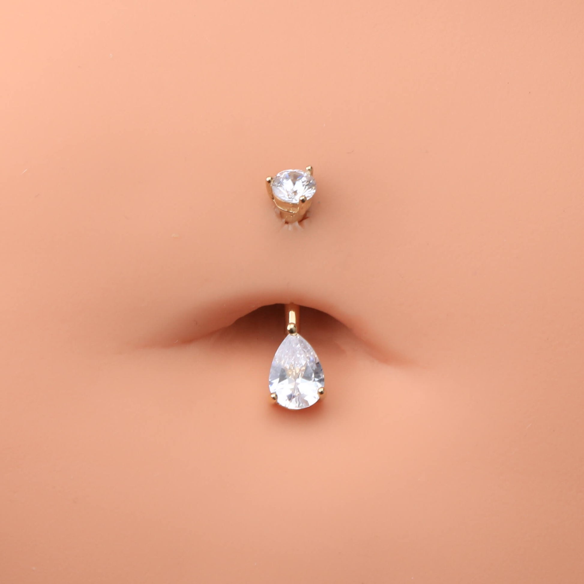 cz belly ring