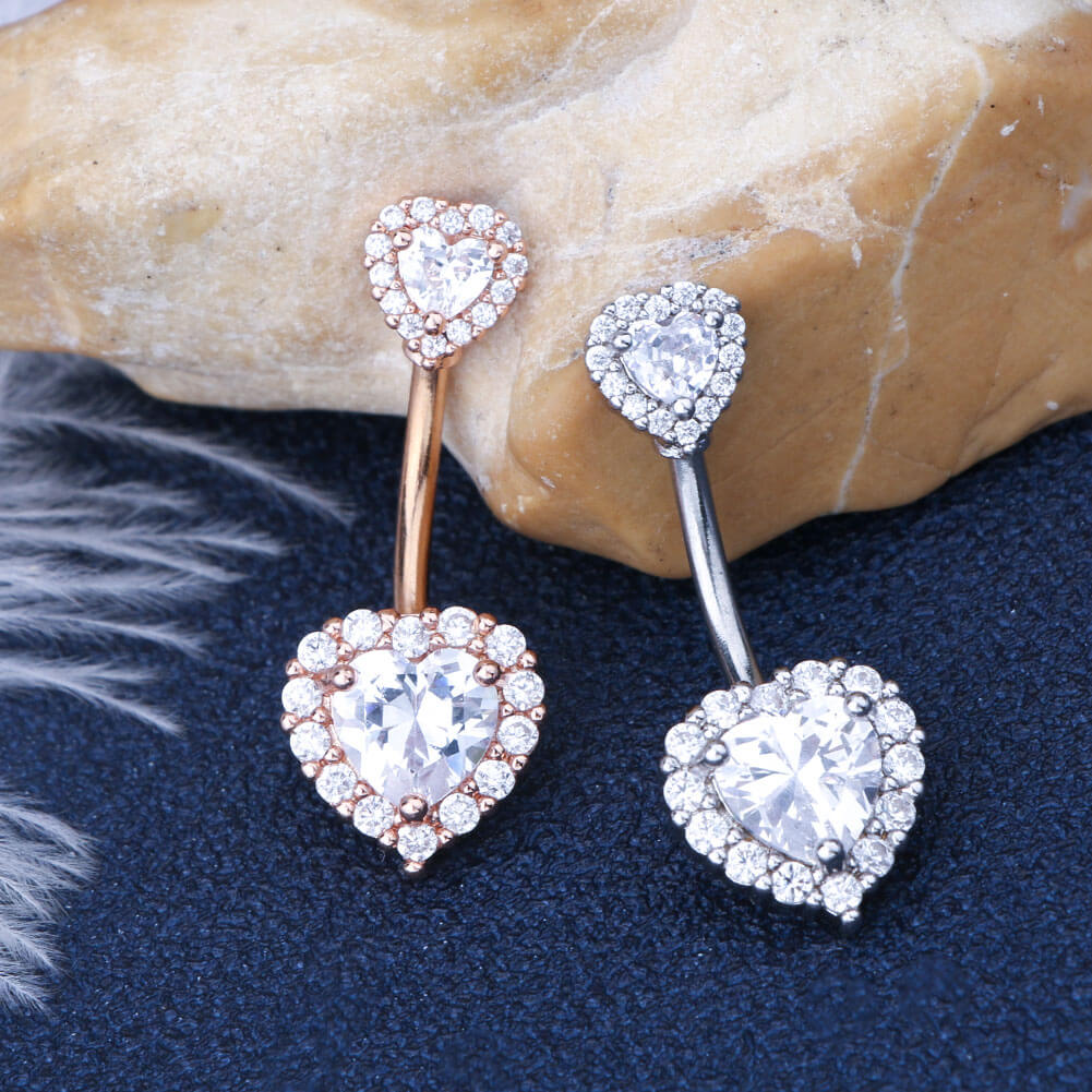 small belly button rings