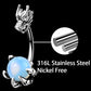 stainless steel Dragon Belly Ring - OUFER BODY JEWELRY