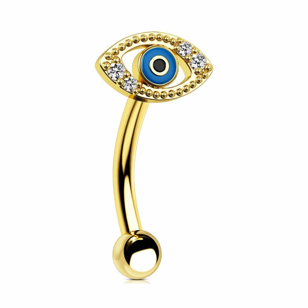 evil eye unique rook piercing jewelry