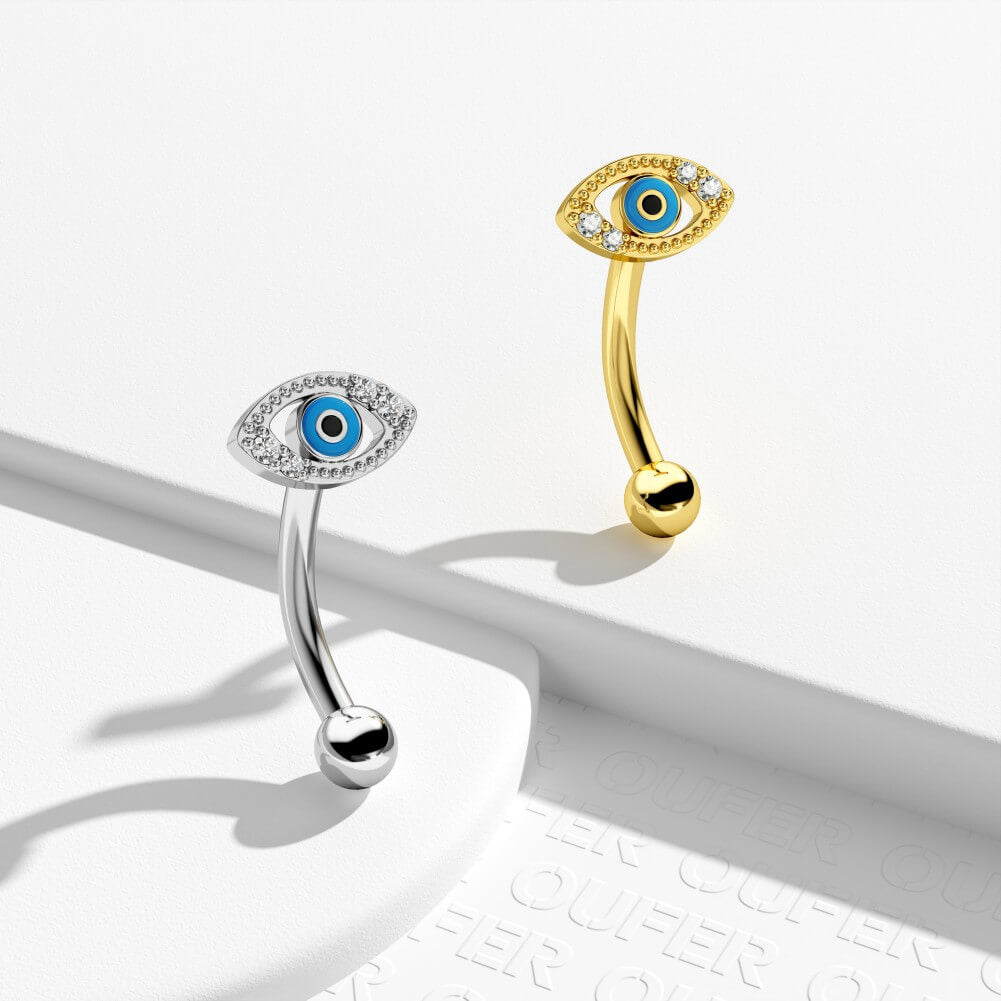 evil eye unique rook piercing jewelry