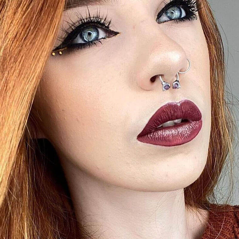 Semptum Rings 12G Septum Ring - Oufer Body Jewelry – OUFER BODY JEWELRY