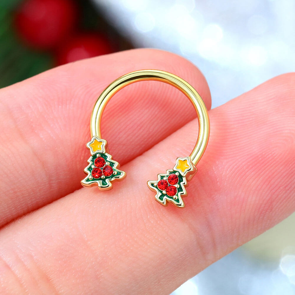 oufer body jewelry colored septum rings