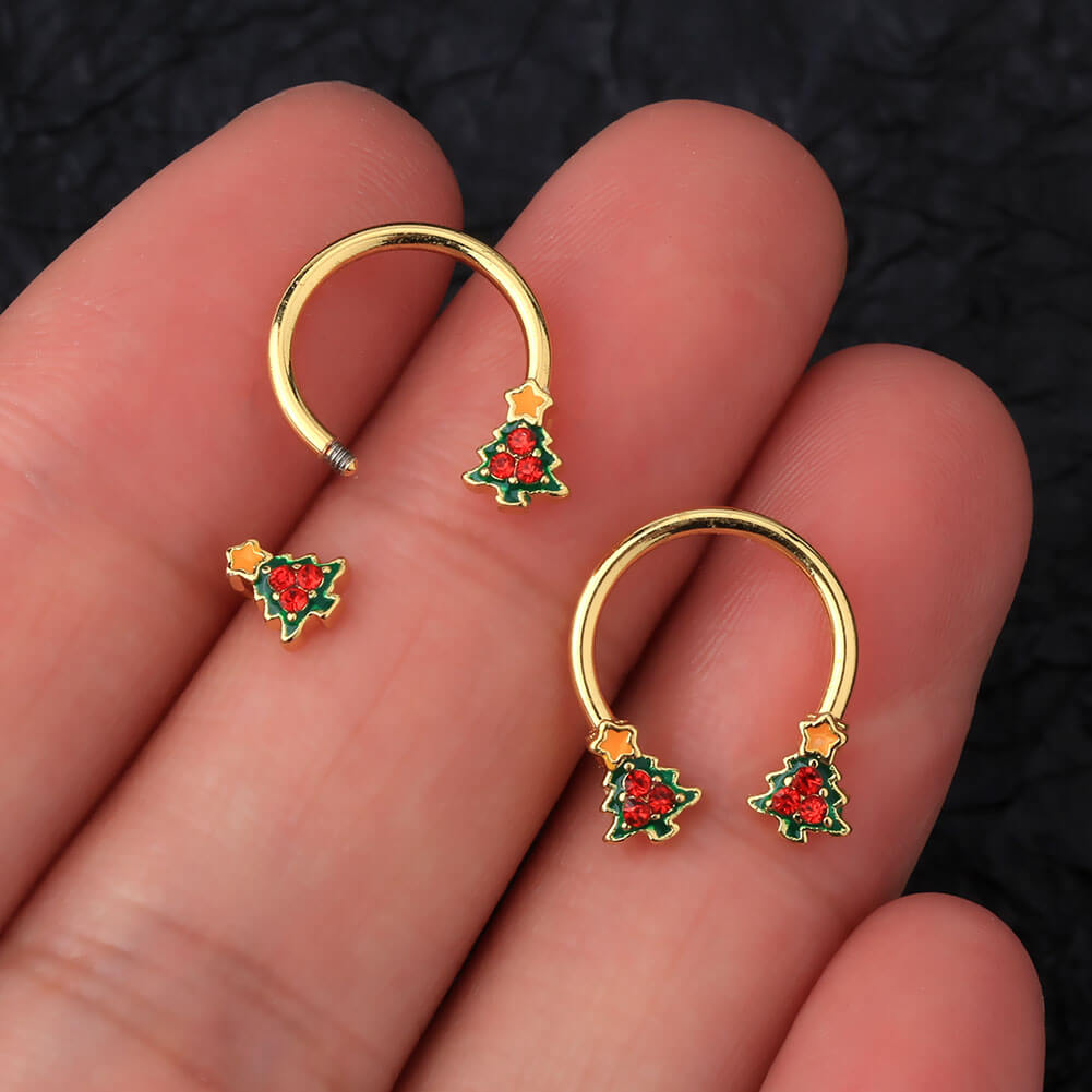 oufer body jewelry colored septum rings