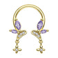 purple septum jewelry oufer body jewelry