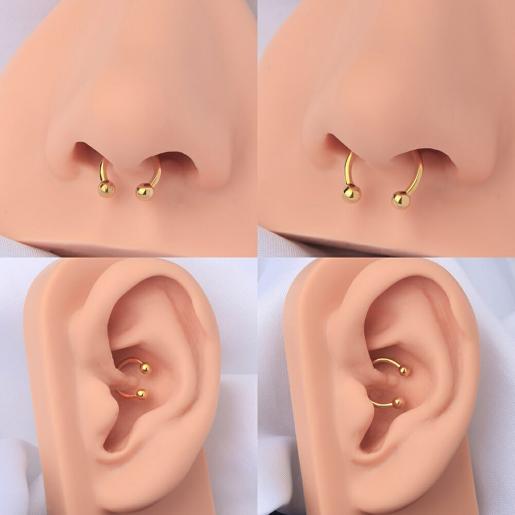 Gold Piercings 