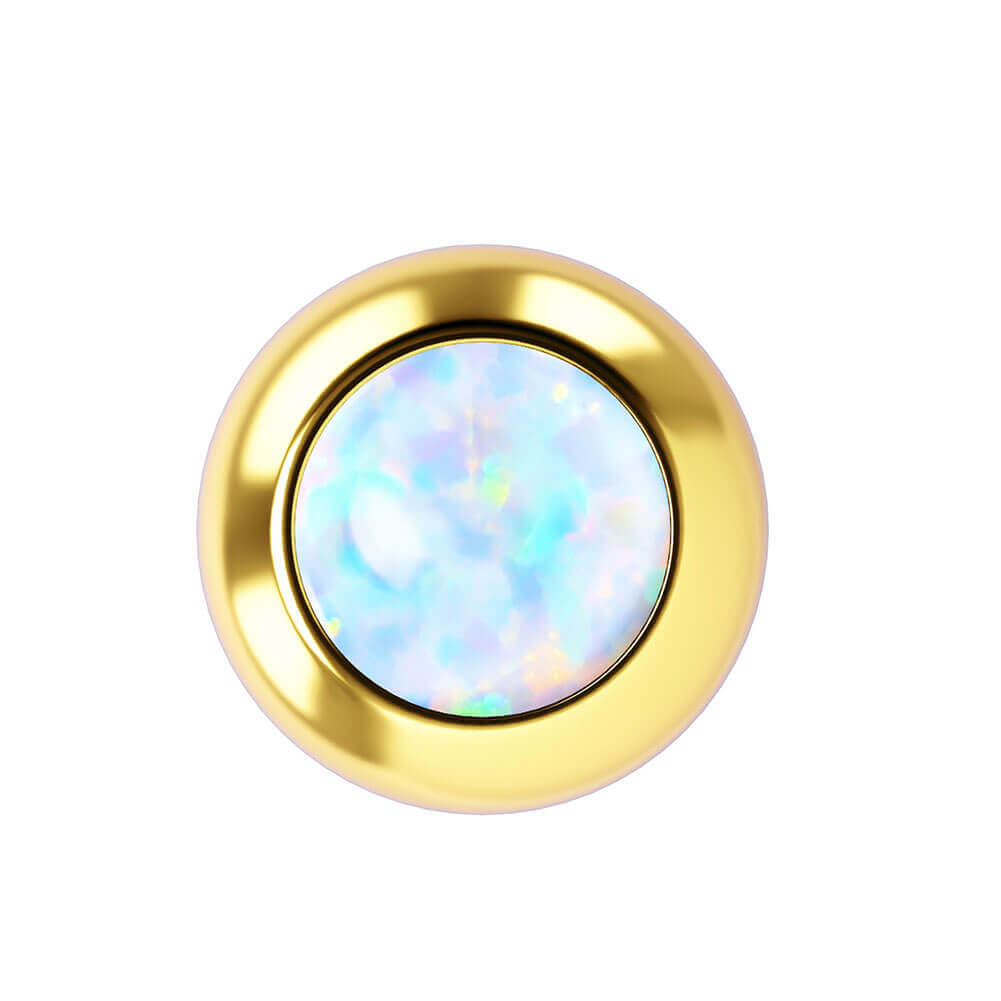 opal gold nipple jewelry