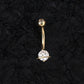 14k gold belly button rings