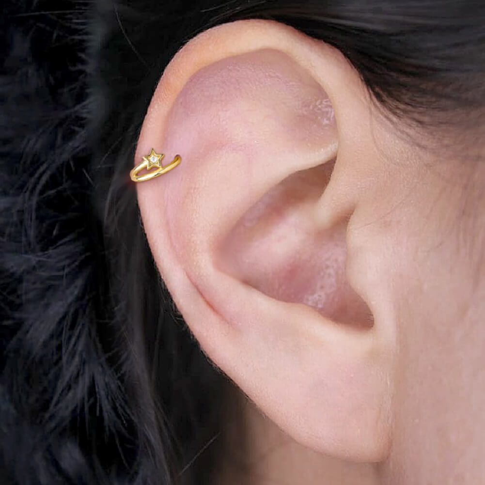 helix piercing ring 