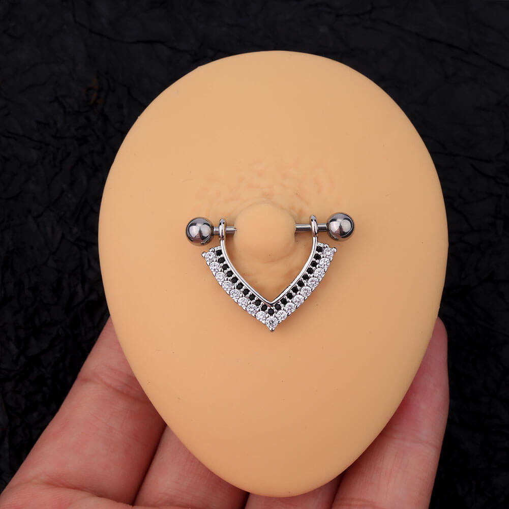 nipple piercing hoop