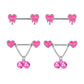 oufer pink nipple ring