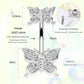 10mm butterfly navel ring