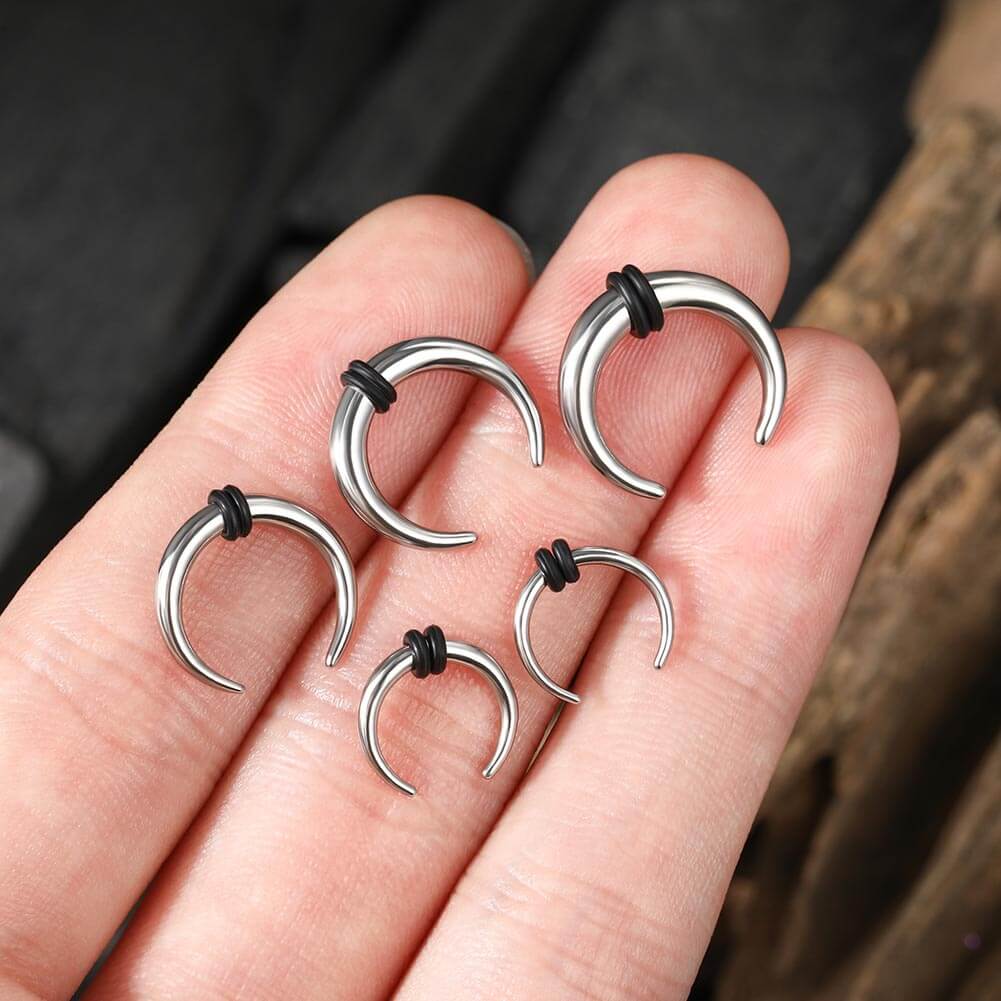 Amazon.com: Dainty Silver Flower Septum Ring 16 Gauge Clear CZ Septum  Jewelry Cute Helix Daith Earrings for Women Men 10MM Sparkly Helix Daith Piercing  Jewelry Stainless Steel : Clothing, Shoes & Jewelry