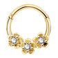 flower septum ring