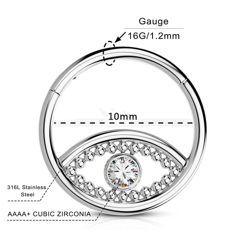 10mm dainty septum ring