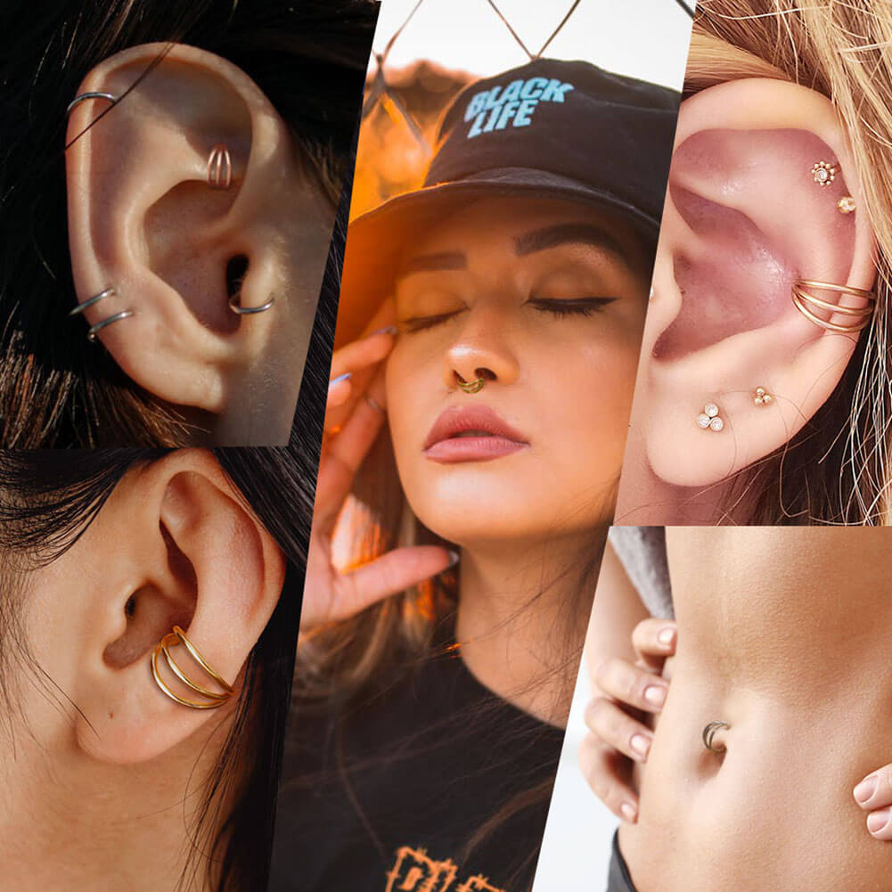 conch piercing hoop