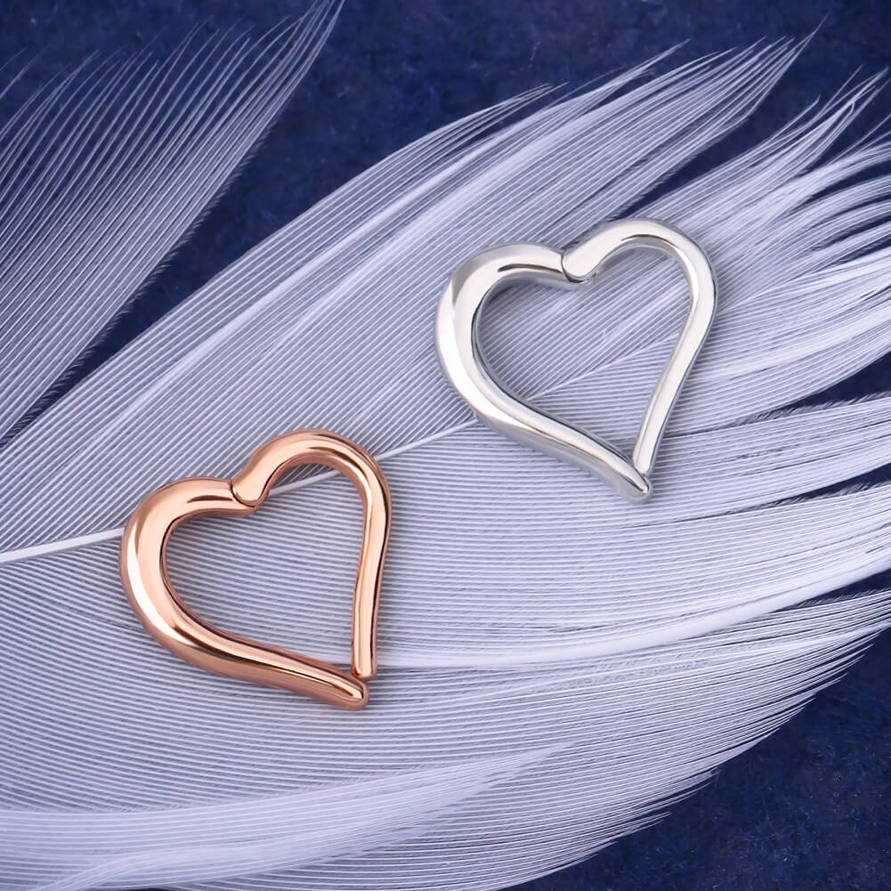 heart daith earring