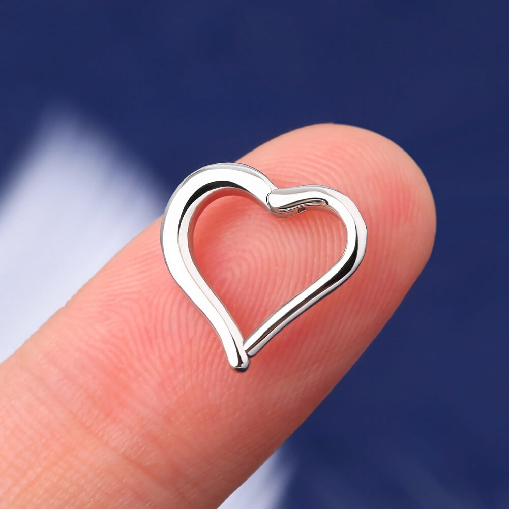heart daith earring