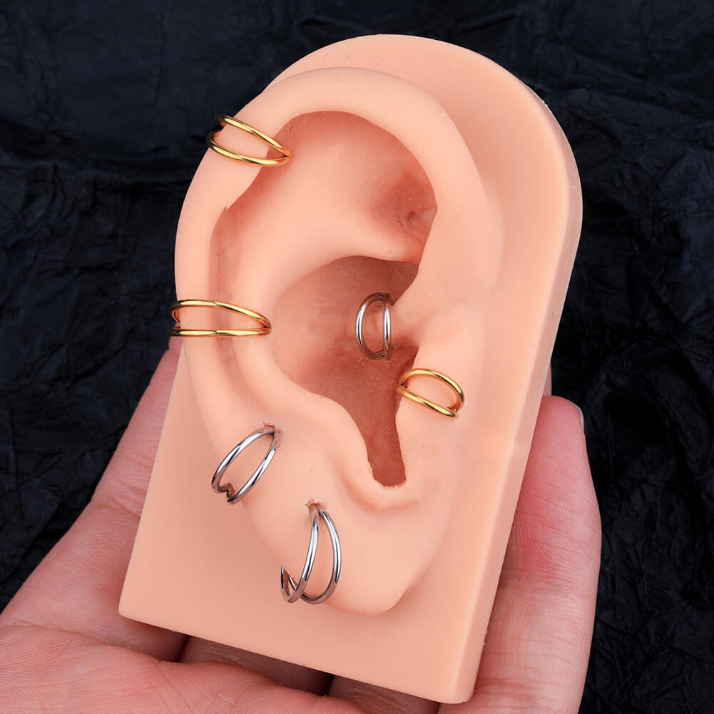 double conch hoop 