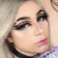 16g 8/10mm face à l'avant en opale naturelle Trio Segment Hoop