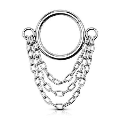 septum piercing chain
