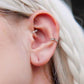 heart cartilage earring