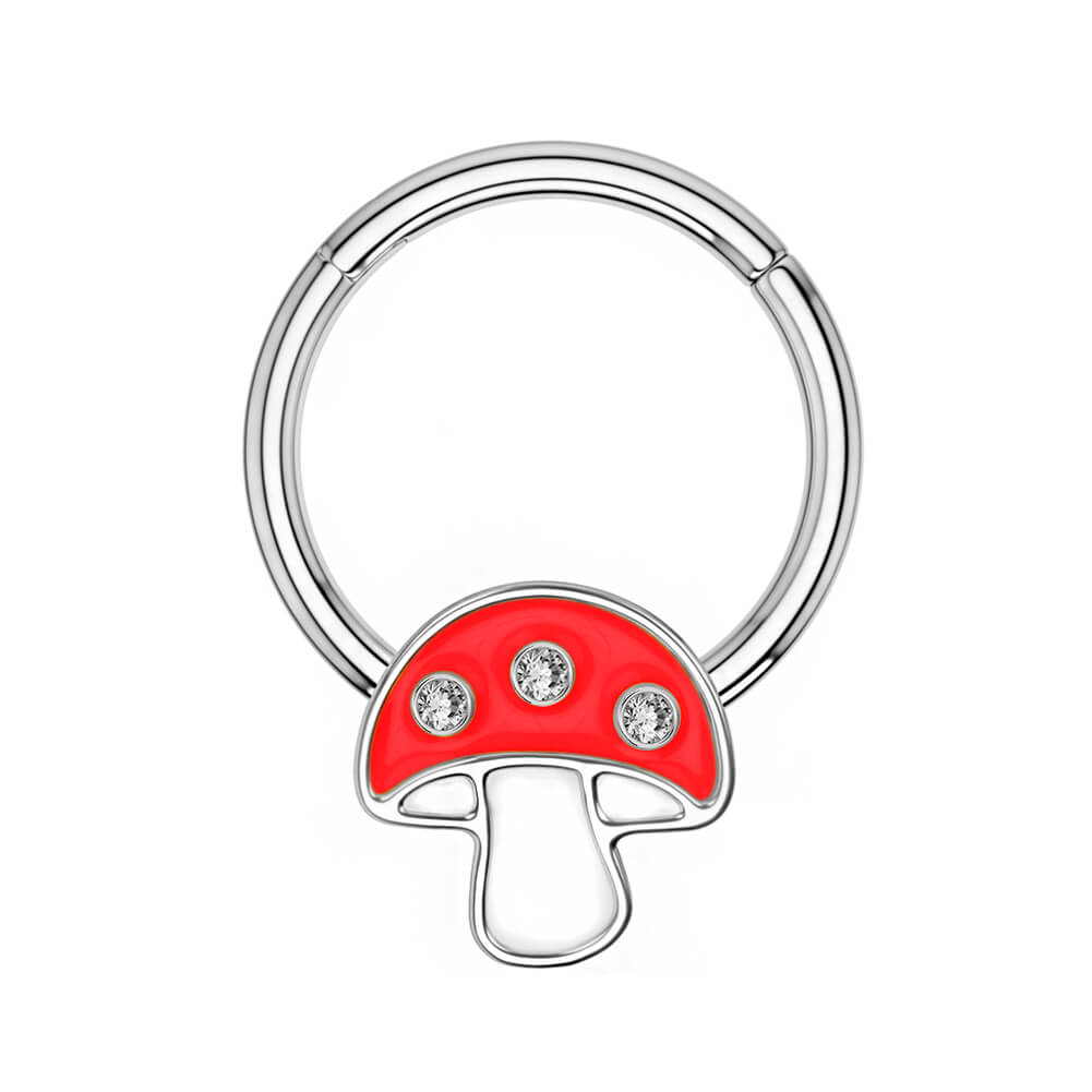 red mushroom septum ring 