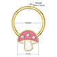 10mm mushroom septum ring