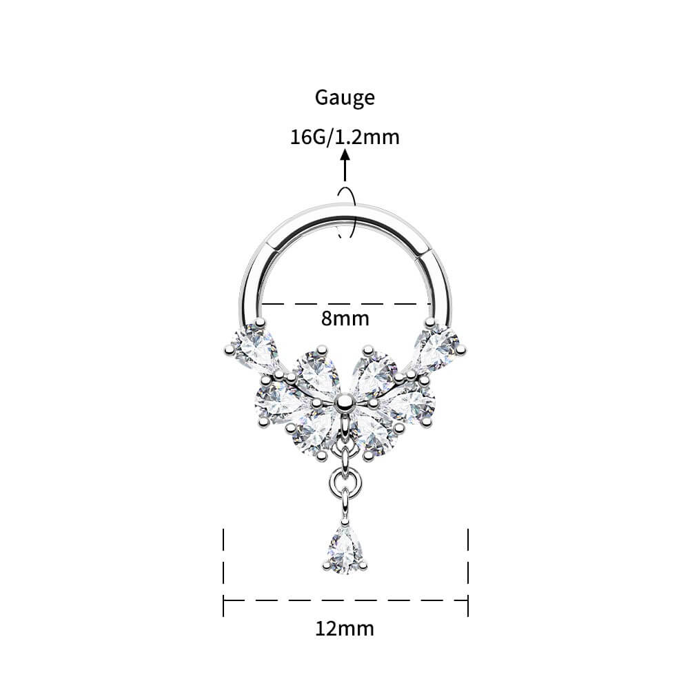 8mm bow septum ring