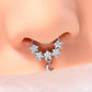 16g star and moon septum ring