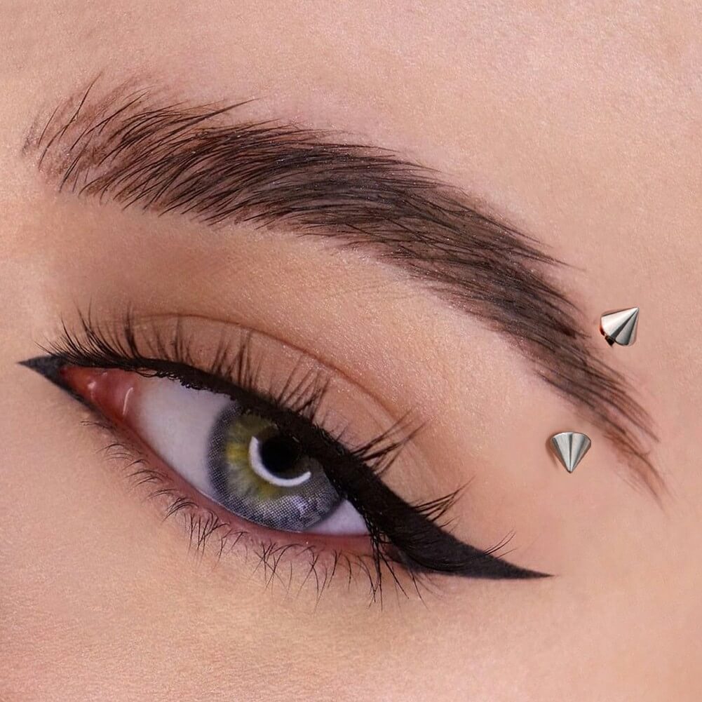 Spike Eyebrow Piercing: Bold and Stylish Statement