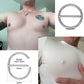 14G 9/16 Titanium Round Nipple Clicker Shield Segment Set