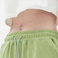 internally threaded belly button ring