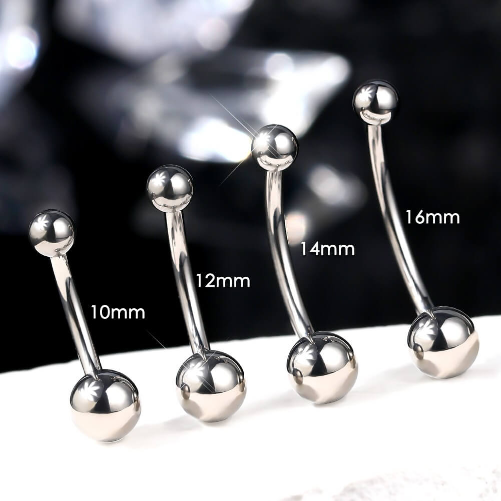 16mm belly button ring