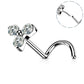 cz nose ring stud