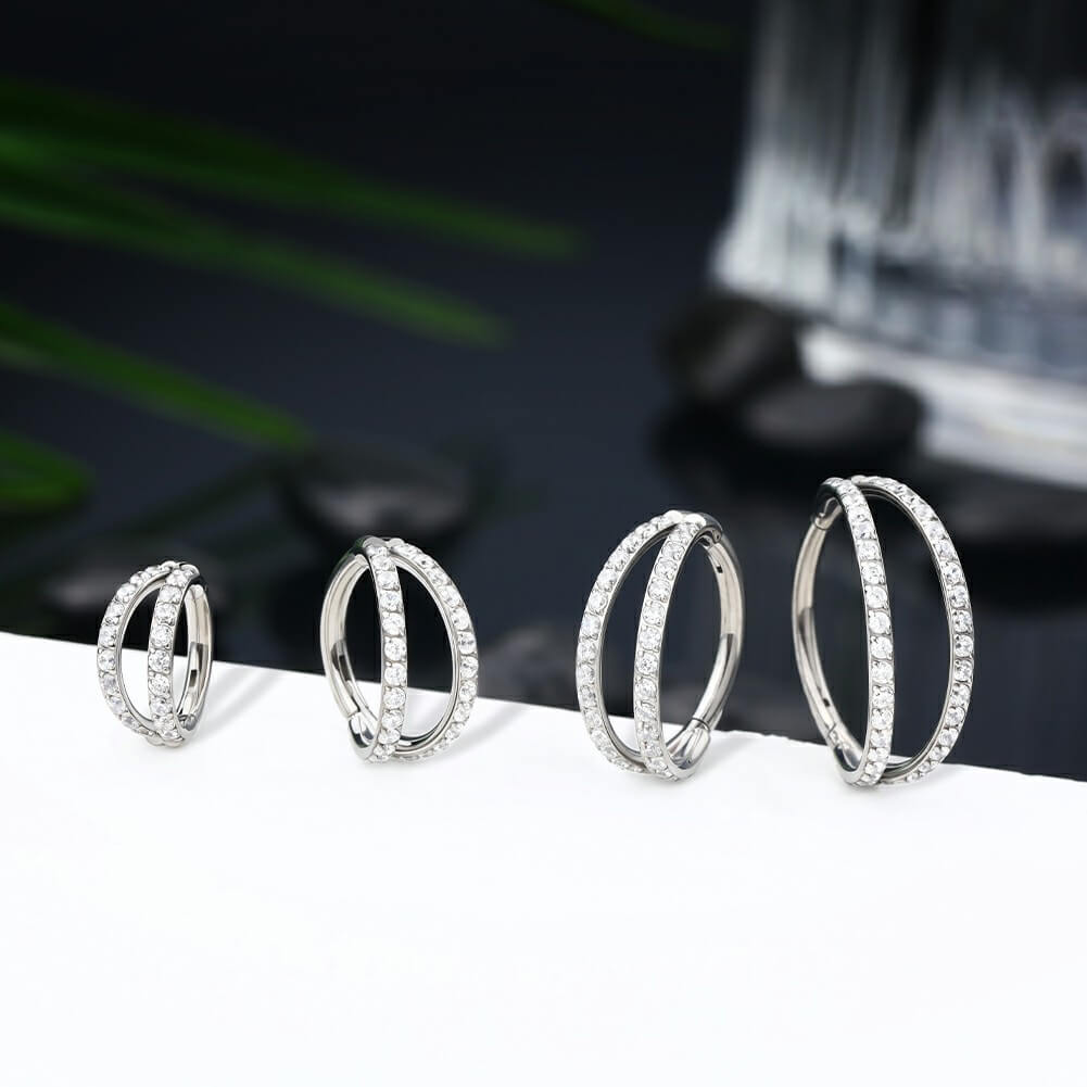 double conch hoop 