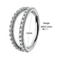 12mm double conch hoop