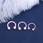 nose horseshoe rings - OUFER BODY JEWELRY