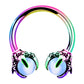 rainbow septum ring - OUFER BODY JEWELRY