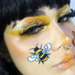 16G/ 18G Gold Honeybee Septum Ring Horseshoe Daith Earring
