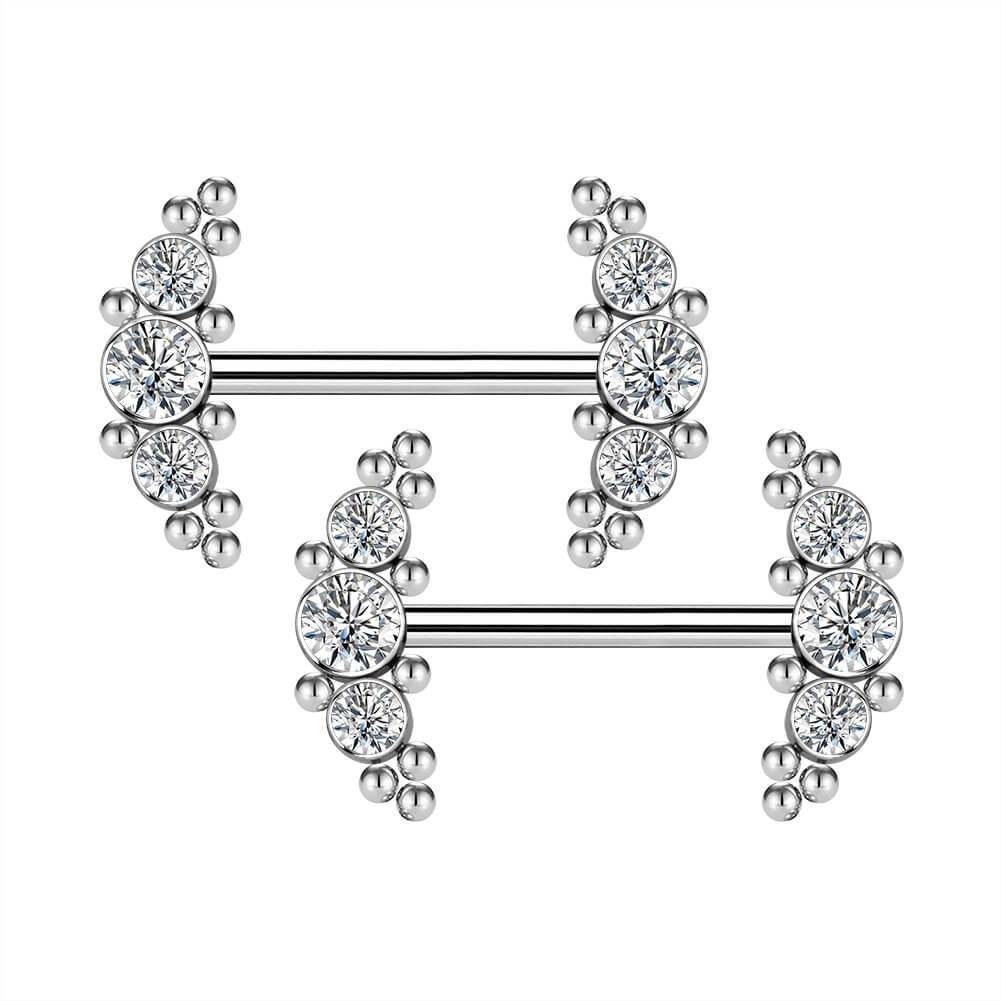 nipple piercing jewelry titanium