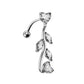 reverse belly ring