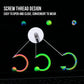 6pcs 16G Spike and Ball Circular Barbell Septum Ring Pack - OUFER BODY JEWELRY 